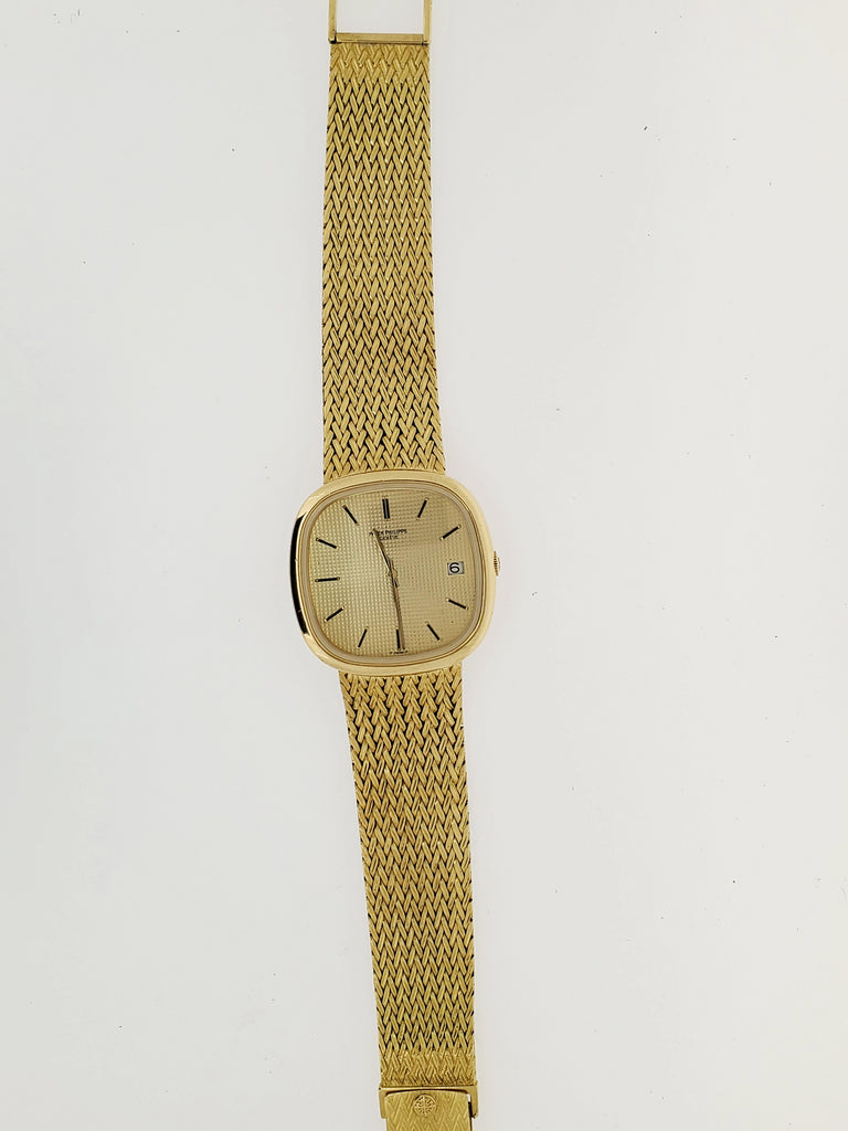 Patek Philippe 3604/2J Vintage Massive  Cushion Shape Automatic Bracelet Watch Circa 1977