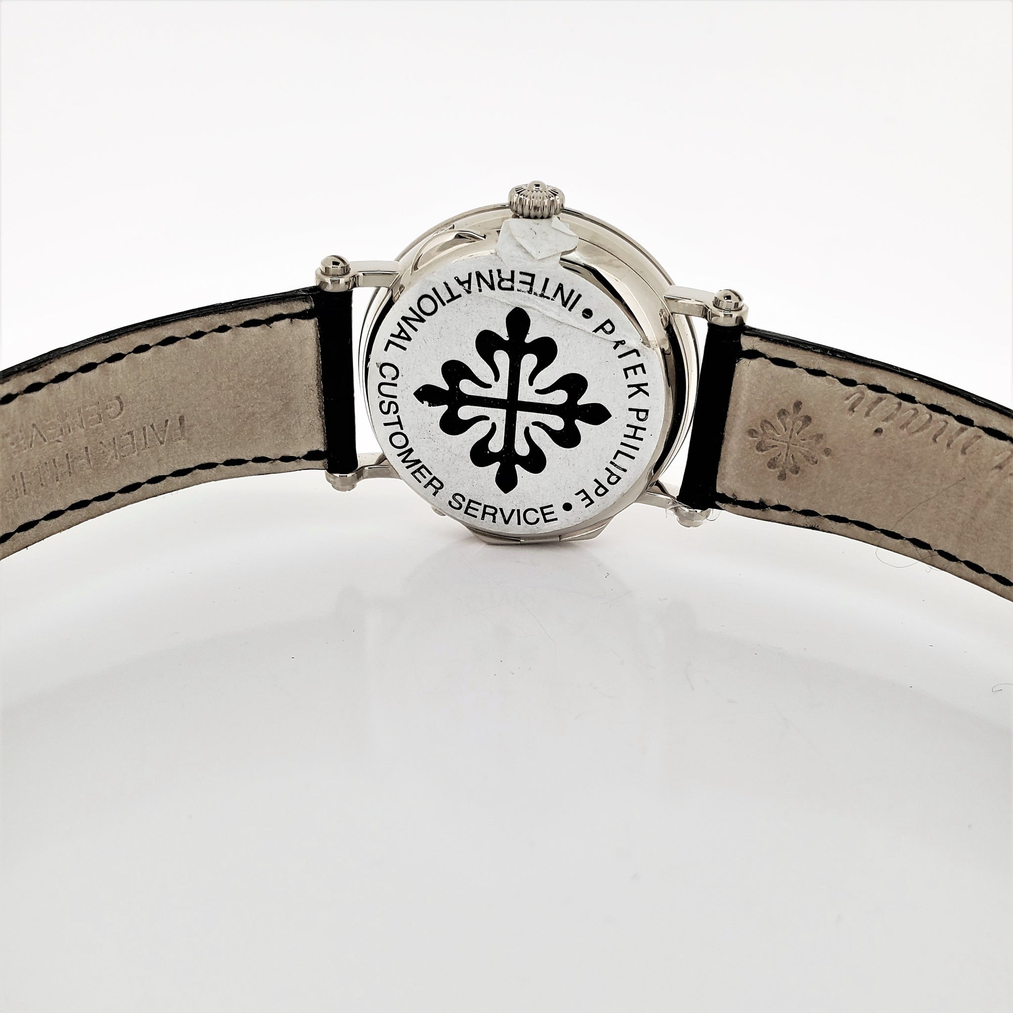 Patek Philippe 5054G 001 Complicated Officers Case Watch circa 2000 PatekMonger