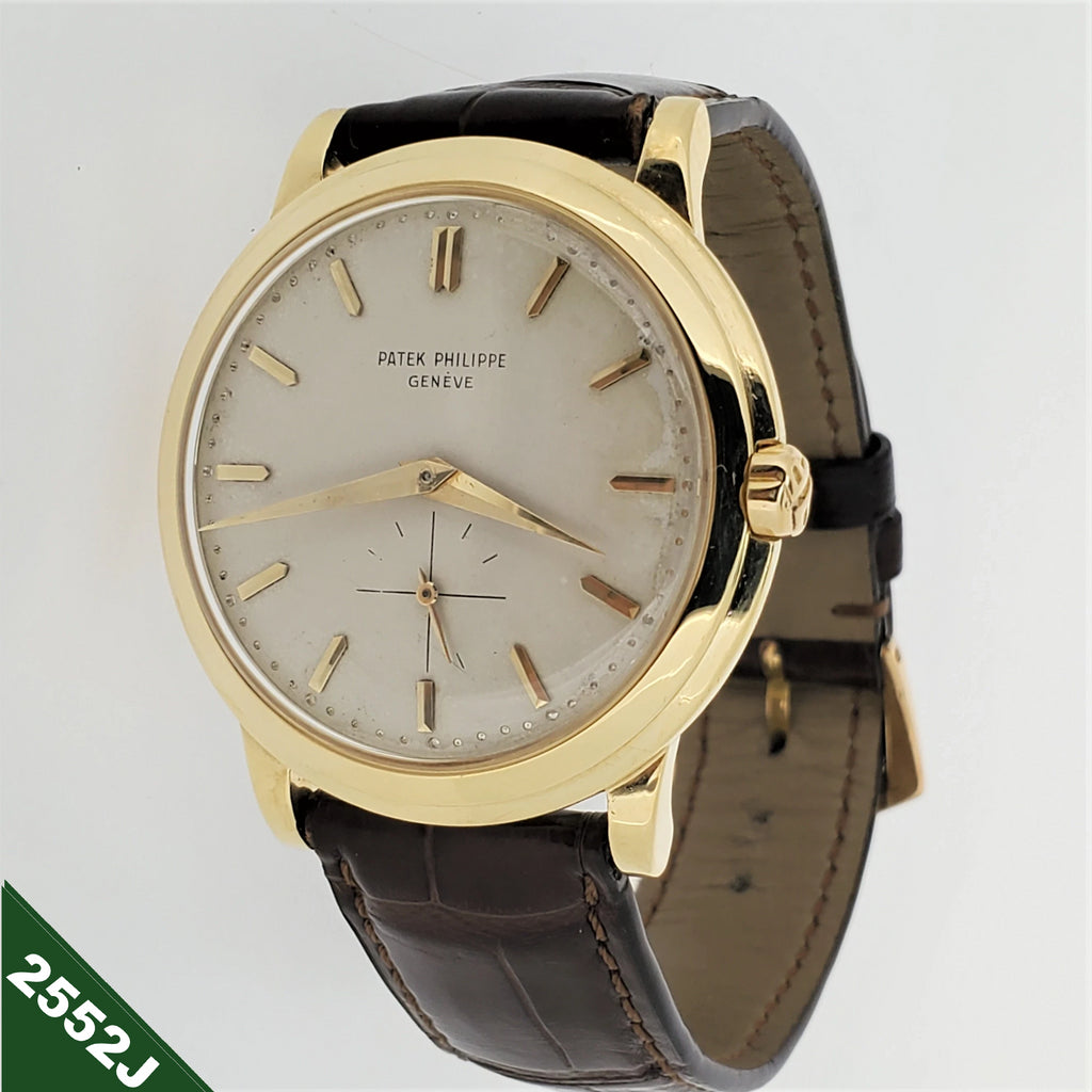 Patek Philippe 2552J Vintage Automatic "Disco Volante" automatic Calatrava 36mm Circa 1956