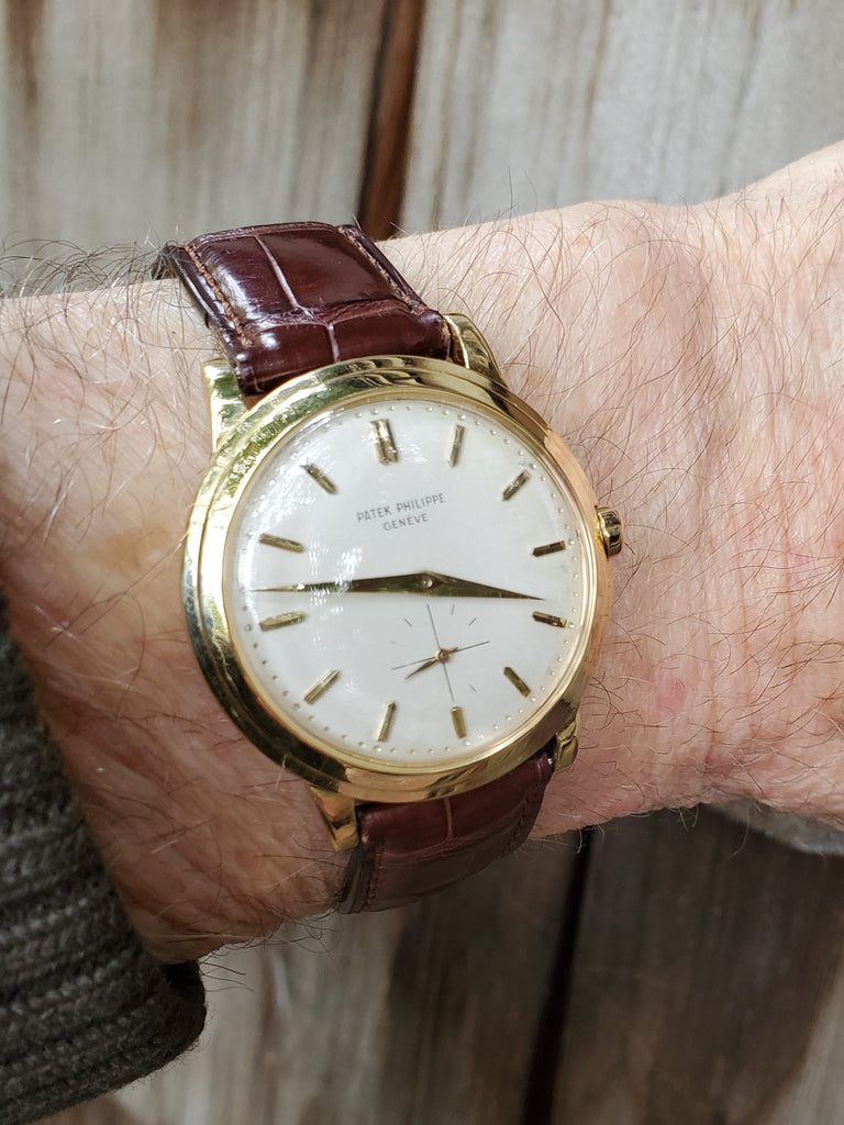 Patek Philippe 2552J Vintage Automatic "Disco Volante" automatic Calatrava 36mm Circa 1956