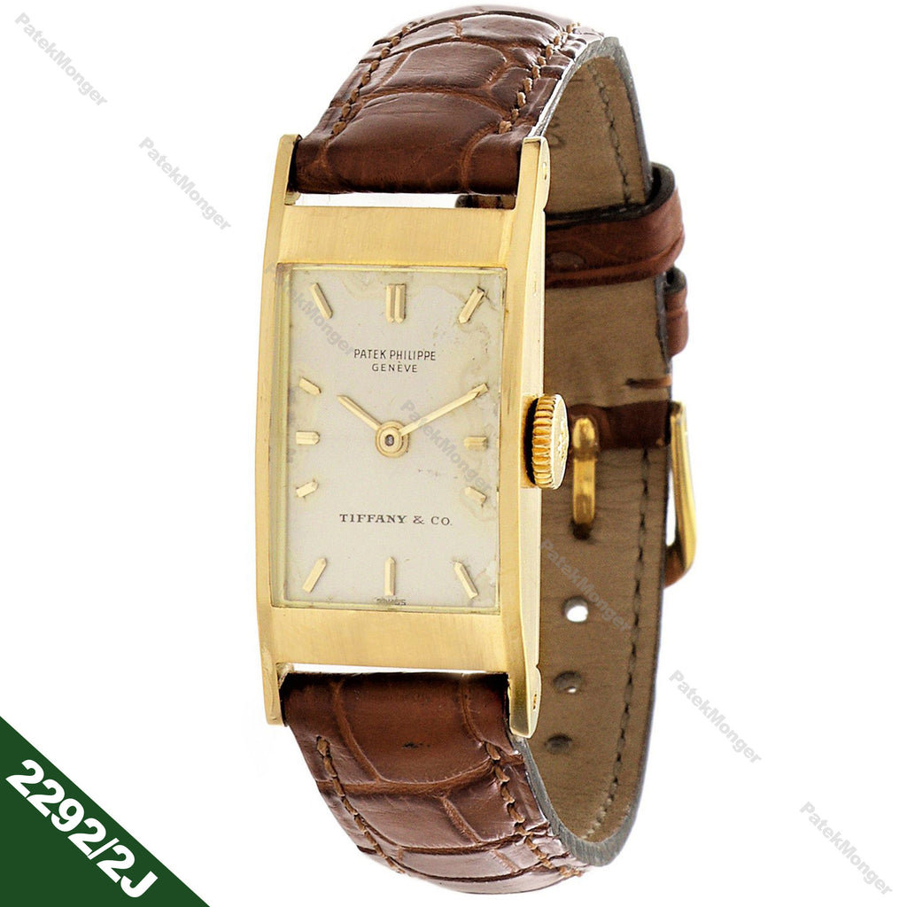 Patek Philippe 2292/2J Ladies Vintage Tegolino Watch Circa 1969  Sold by "Tiffany"