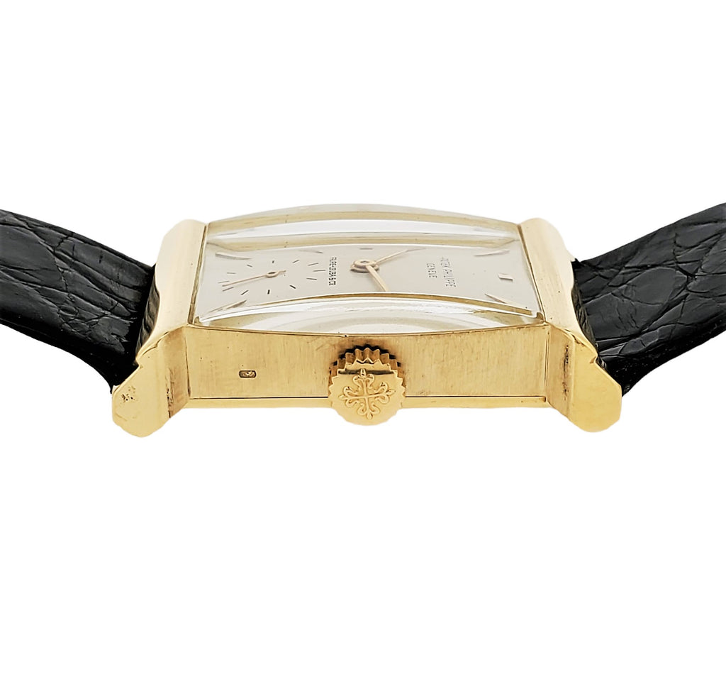 Patek Phillippe 2404J "Canape' Art Deco Architectural Watch Circa 1952