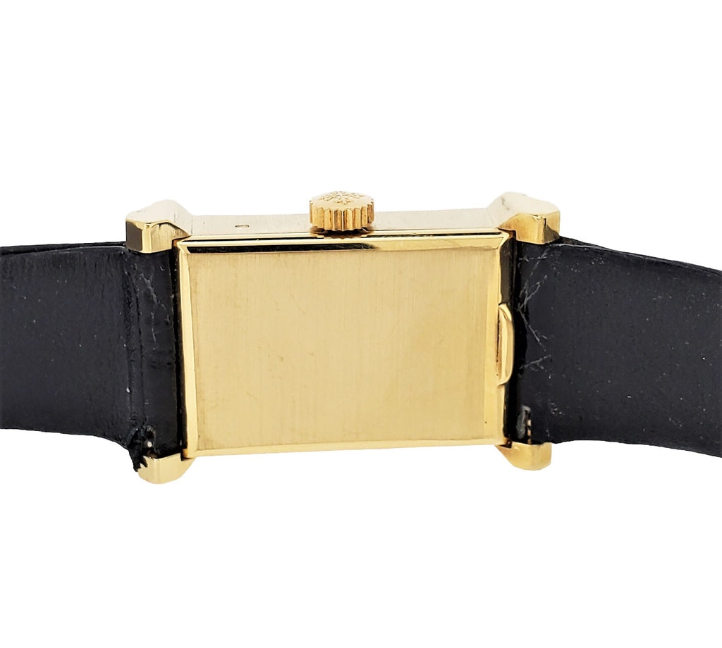 Patek Phillippe 2404J "Canape' Art Deco Architectural Watch Circa 1952