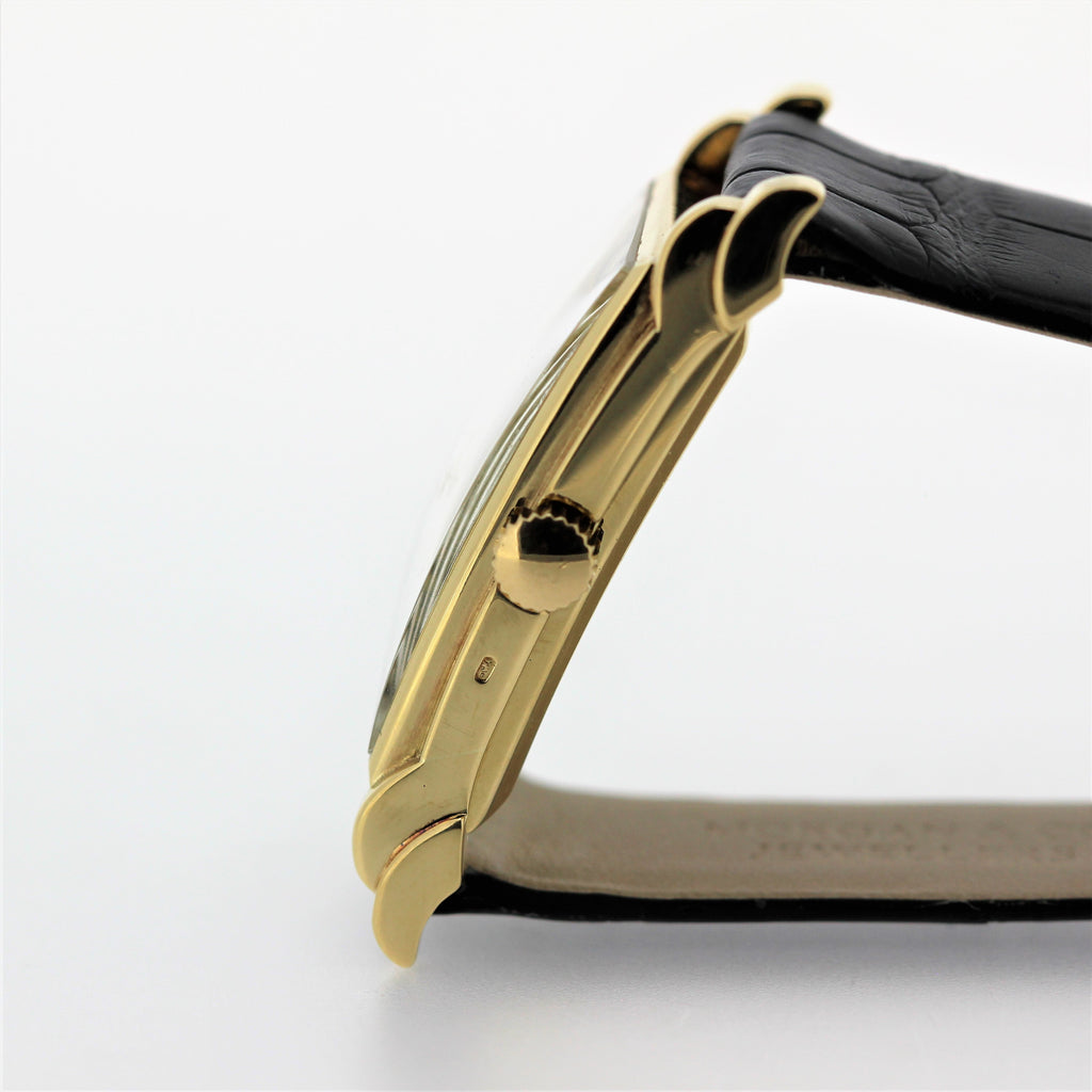 Patek Philippe 2415J, Oversized Rectangular watch with stepped fancy lugs, circa 1948