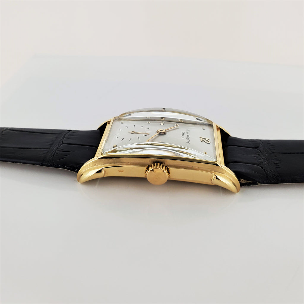 Patek Philippe 2417J Curved Domed Rectangular Watch