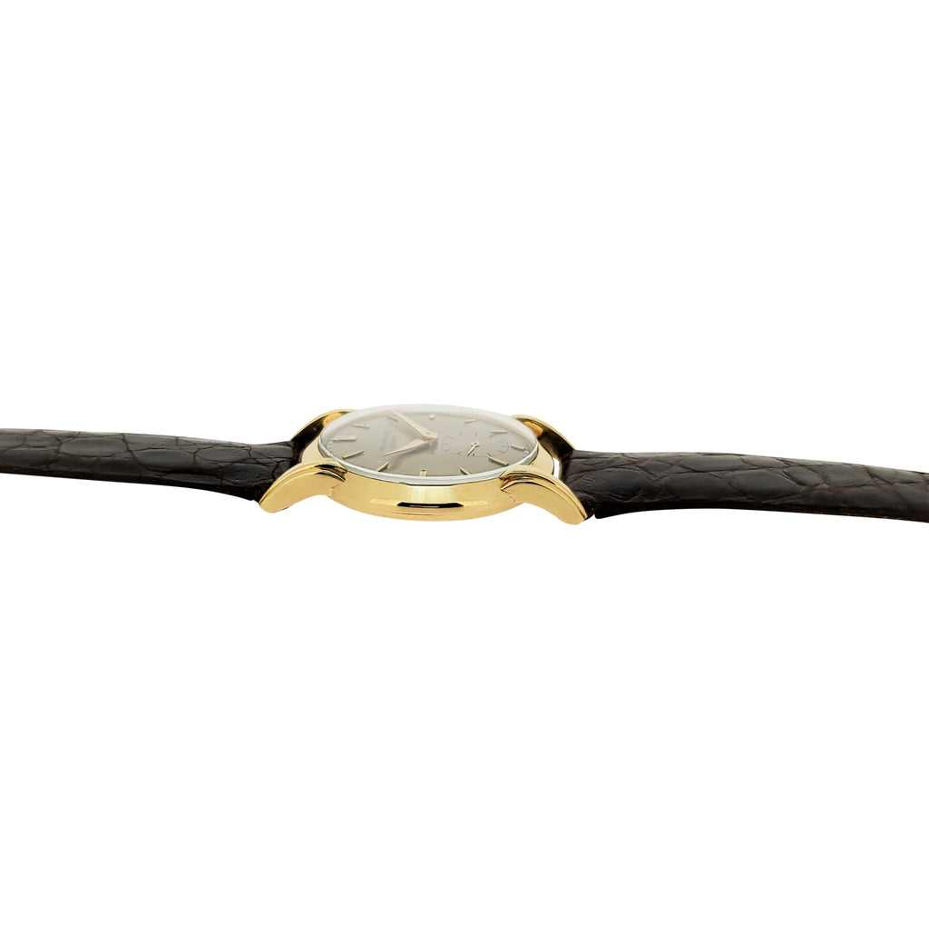 Patek Philippe 2429J Vintage Unusual Large Curved Claw Lugs in Yellow Gold Circa 1948