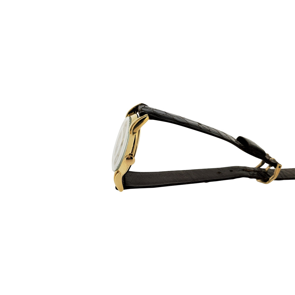 Patek Philippe 2429J Vintage Unusual Large Curved Claw Lugs in Yellow Gold Circa 1948