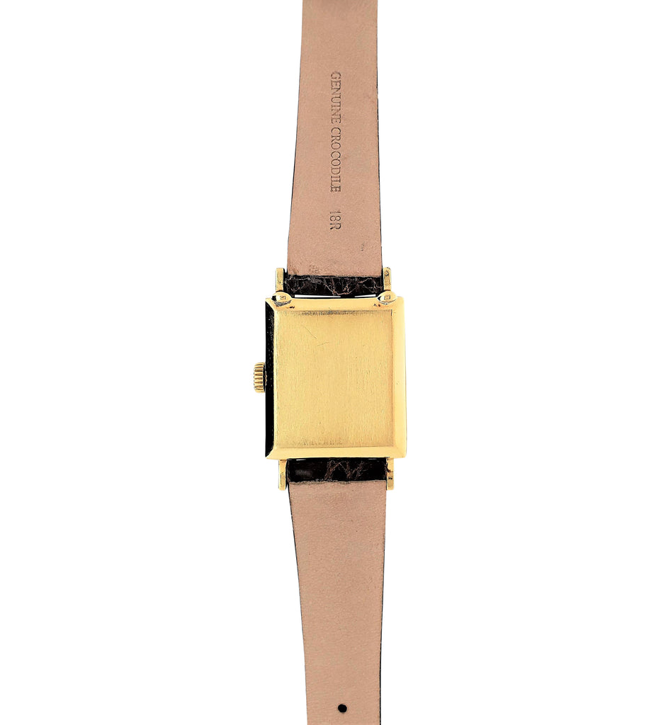 Patek Philippe 2443J Vintage Rectangular Watch with Bold Lugs Circa 1953