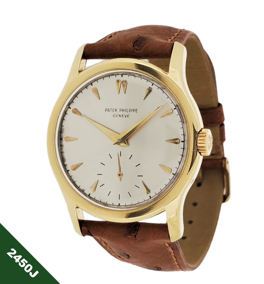 Calatrava, Reference 2450, A yellow gold wristwatch