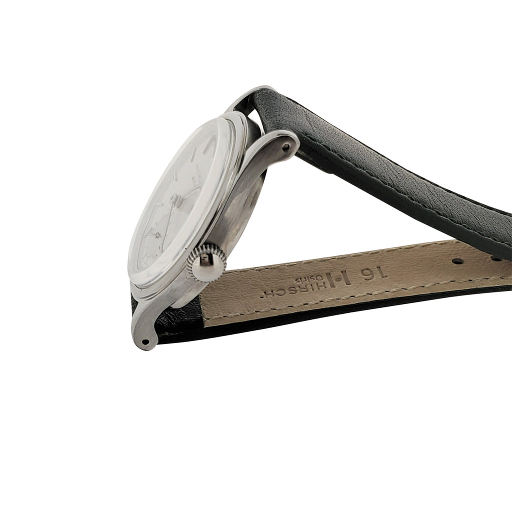 Patek Philippe 2451A Vintage Stainless Steel Water Resistant Calatrava, Circa 1951-1952