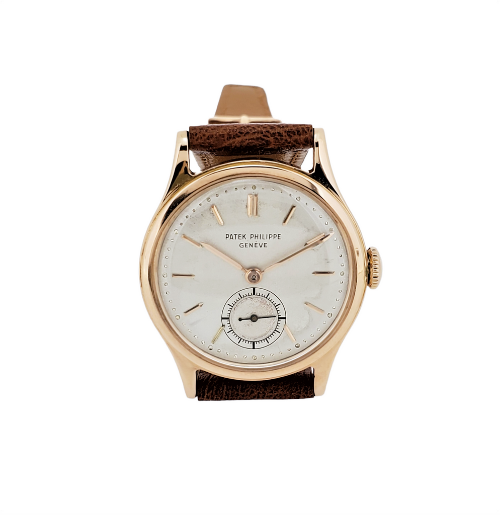Patek Philippe 2451R Rose Gold Water Resistant Calatrava, Circa 1951-1952