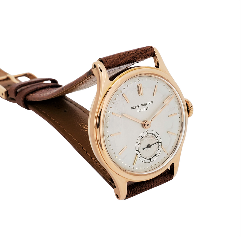 Patek Philippe 2451R Rose Gold Water Resistant Calatrava, Circa 1951-1952