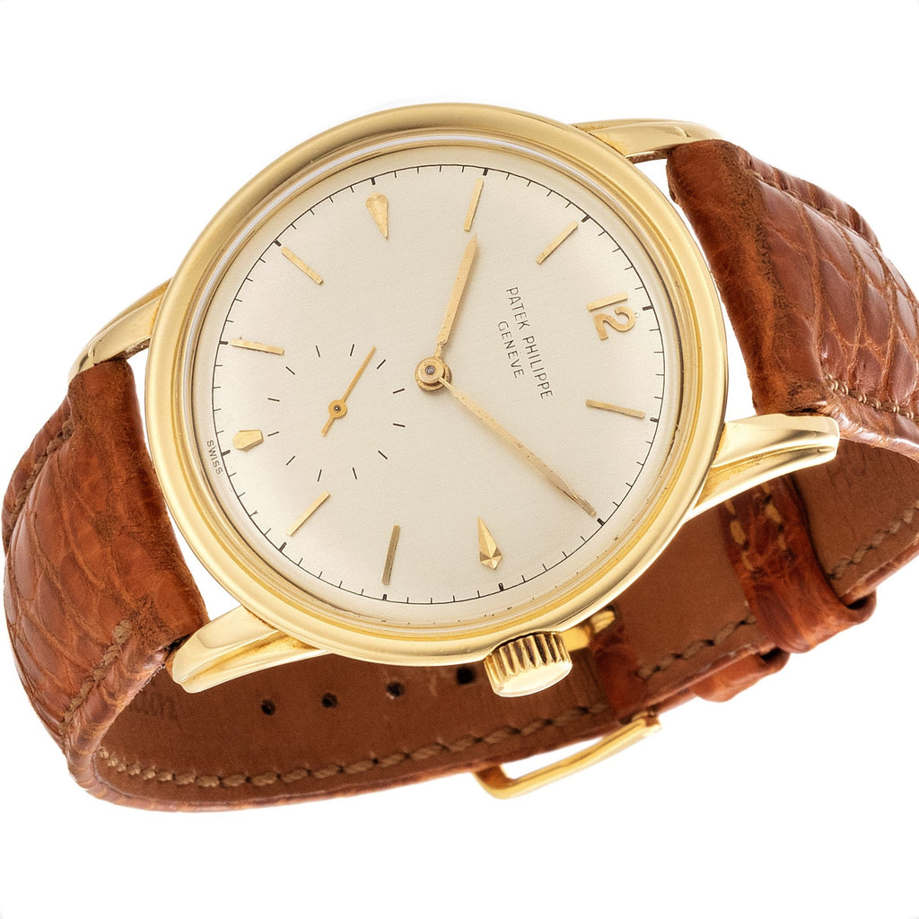 Patek Philippe 2452J Vintage Calatrava Watch 35mm Circa 1951