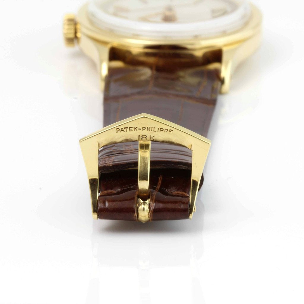 Patek Philippe 2457J Calatrava Watch Replaced Ref. 96 with Center Sweep  circa 1951