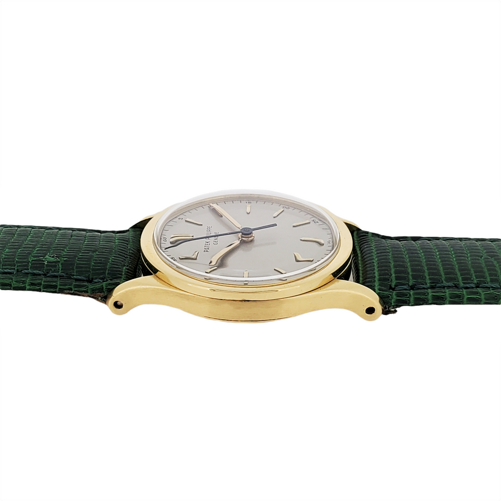 Patek Philippe 2457J Calatrava Watch Replaced Ref. 96 with Center Sweep, Circa 1951
