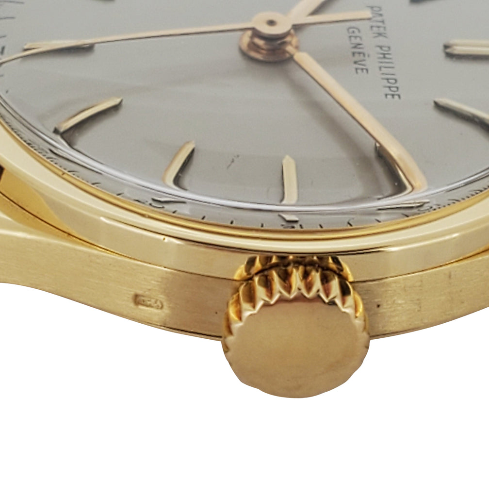 Patek Philippe 2457J Vintage Calatrava Watch Replaced the Ref. 96 with Center Seconds Circa 1957