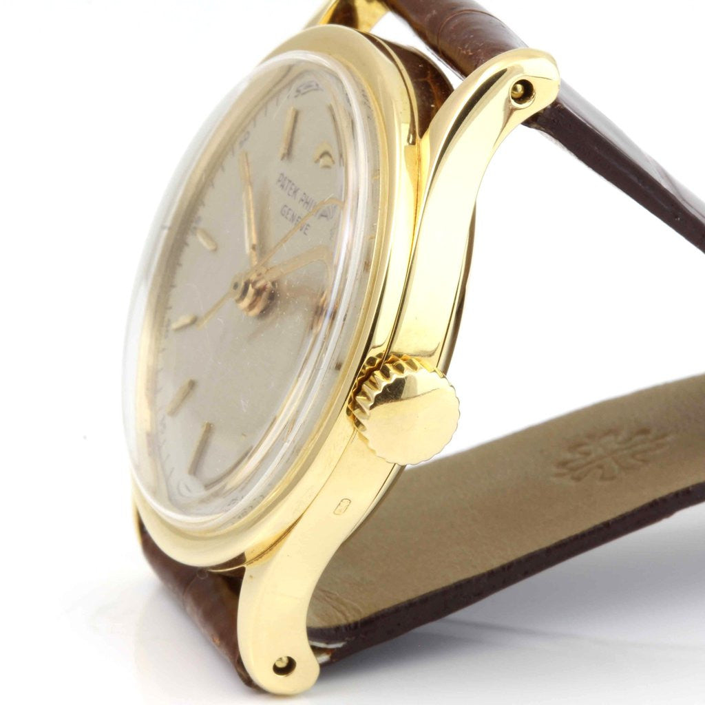 Patek Philippe 2457J Calatrava Watch Replaced Ref. 96 with Center Sweep  circa 1951