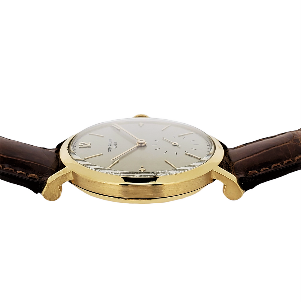 Patek Philippe 2458J Massive Vintage 36mm Calatrava Watch Circa 1949