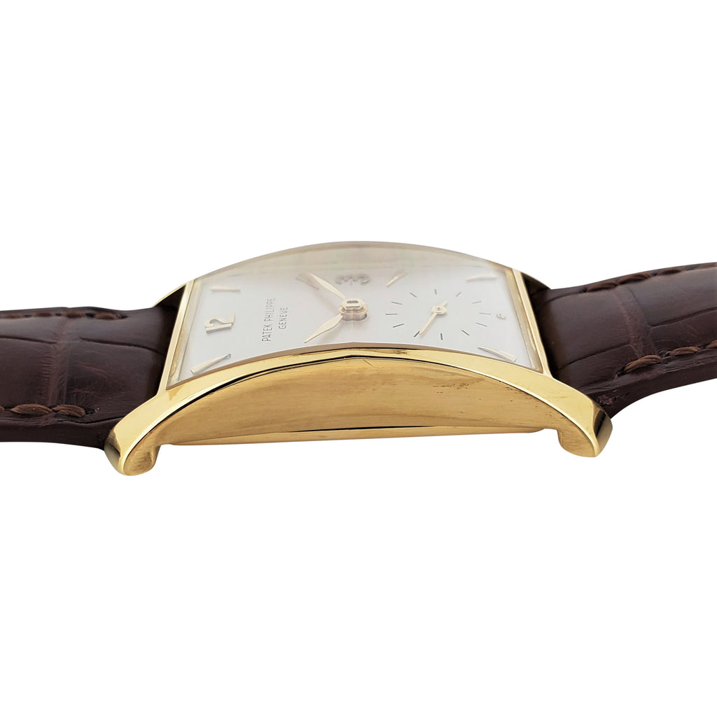 Patek Philippe 2468J Vintage Iconic "Hour Glass" Watch Circa 1955