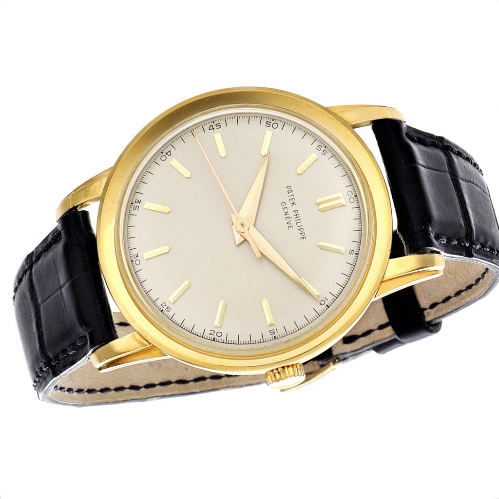 Patek Philippe 2481J  Vintage Oversized 37mm Calatrava Watch; Circa 1955