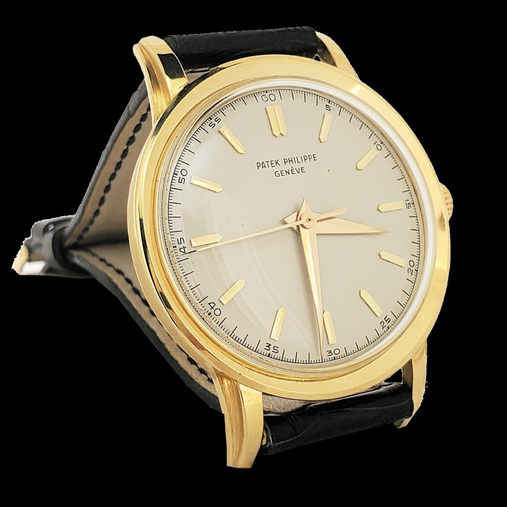 Patek Philippe 2481J  Vintage Oversized 37mm Calatrava Watch; Circa 1955