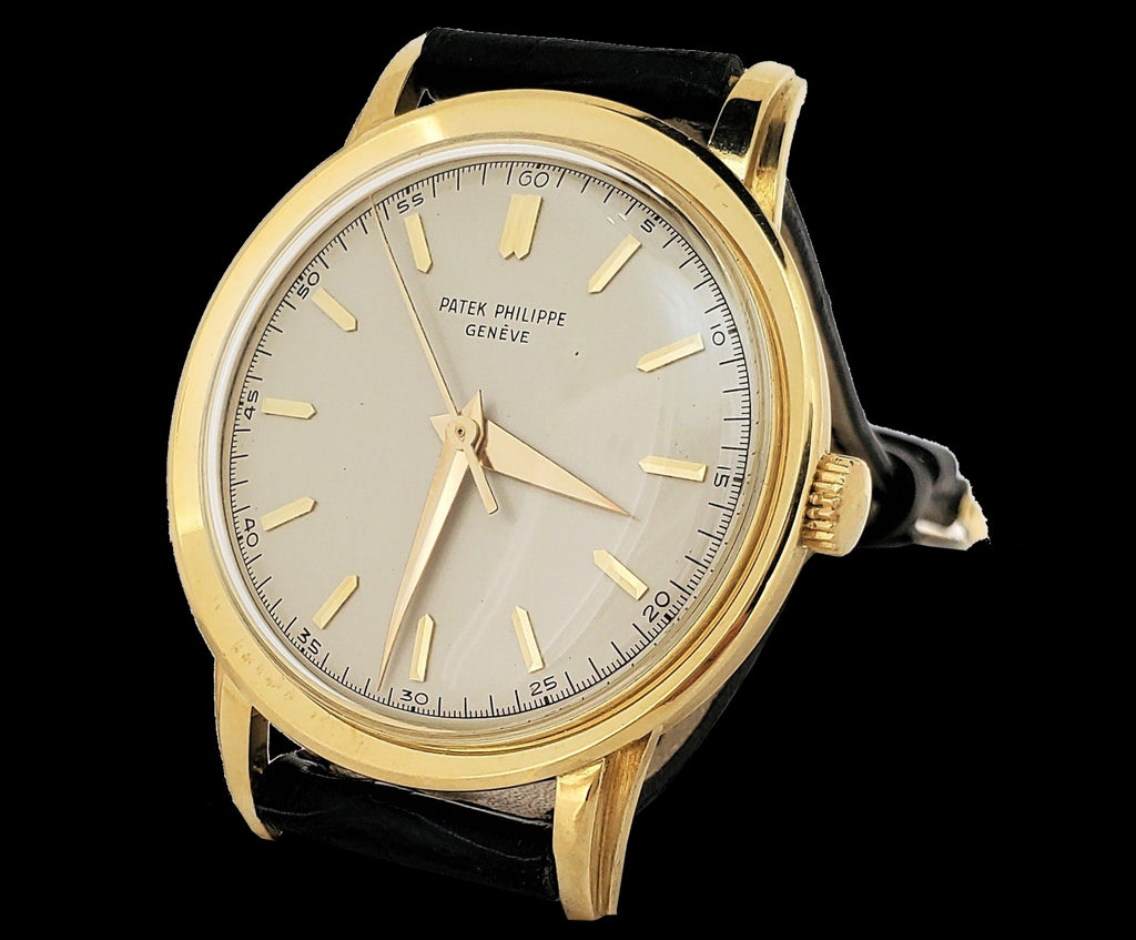 Patek Philippe 2481J  Vintage Oversized 37mm Calatrava Watch; Circa 1955