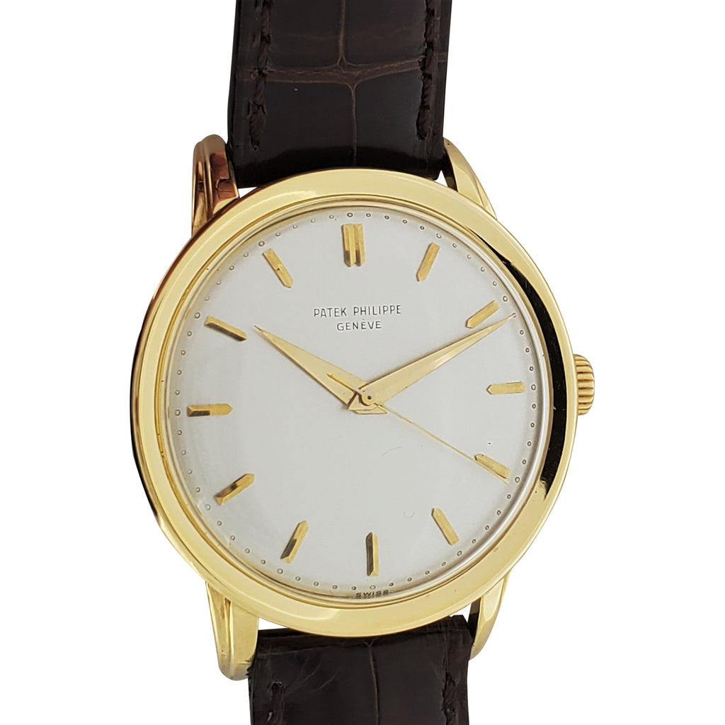 Patek Philippe 2481J Jumbo 37mm "King Size" Calatrava Watch,  Circa 1957