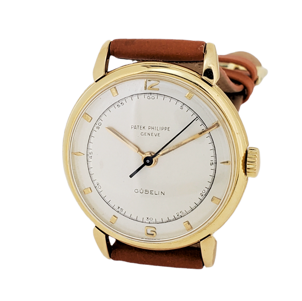 Patek Philippe 2482J 35 mm Calatrava Watch with center sweep Circa 1951