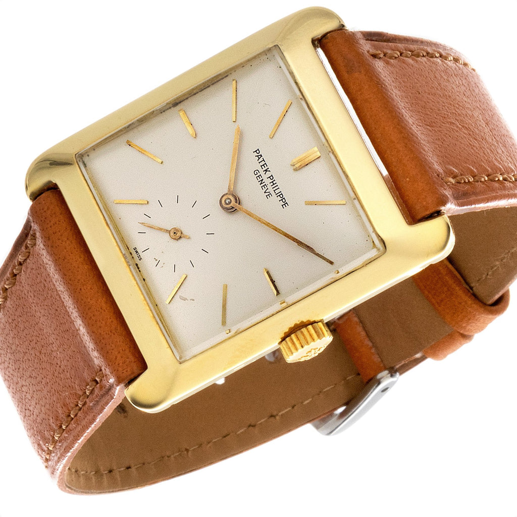 Patek Philippe 2488J Vintage Square Shaped Watch circa 1954