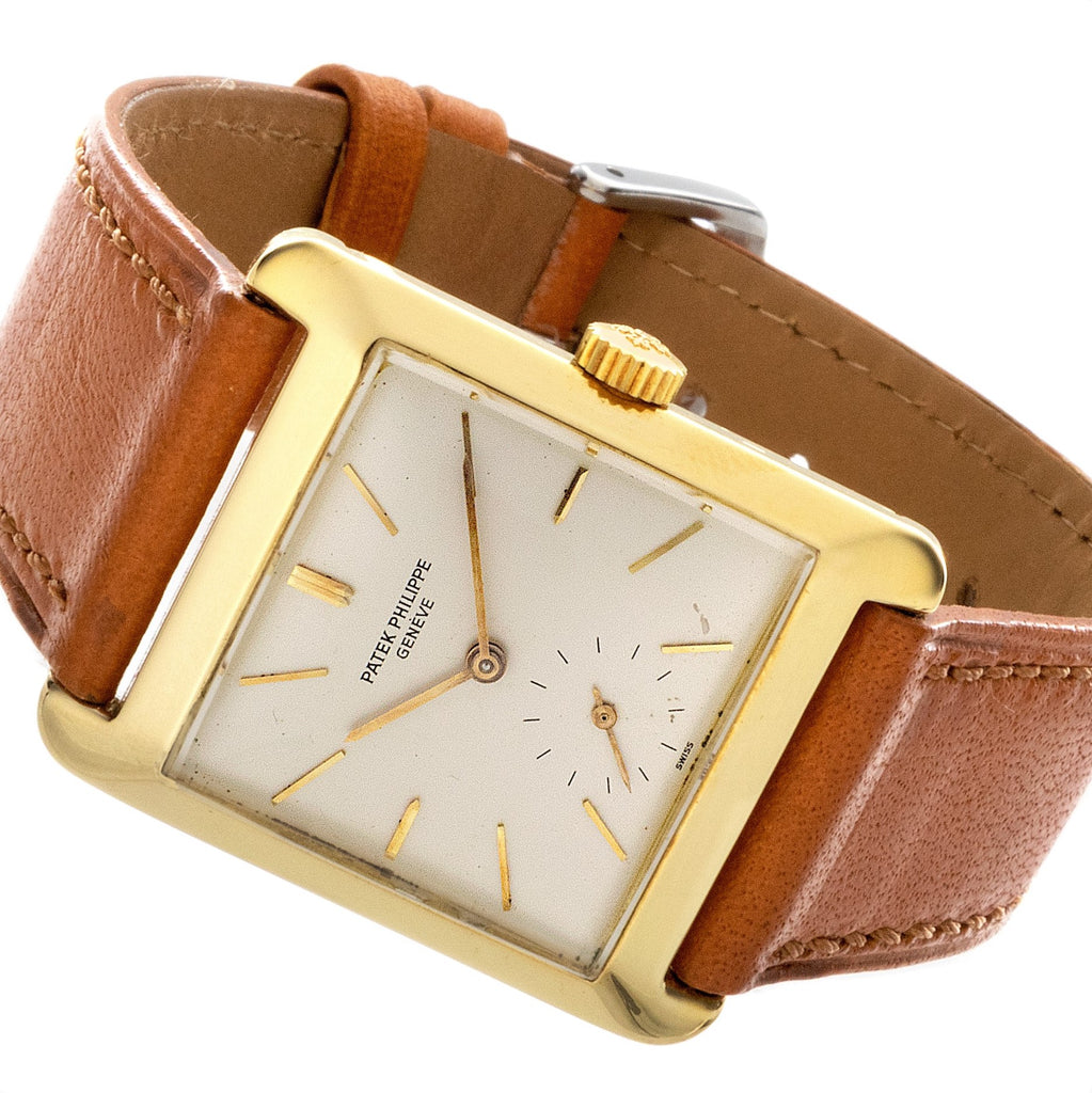 Patek Philippe 2488J Vintage Square Shaped Watch circa 1954