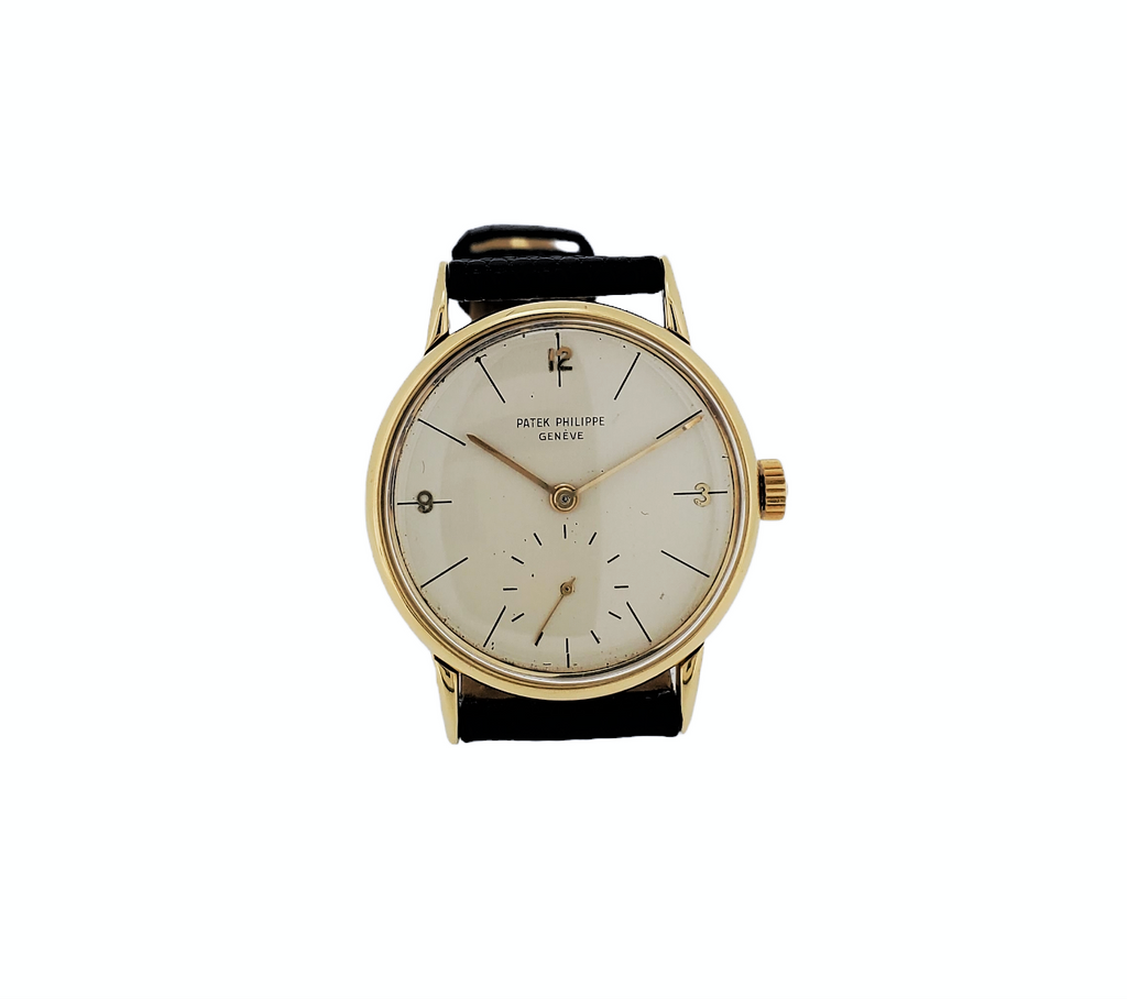 Patek Philippe 2494J Vintage 33mm Calatrava Watch Circa 1952