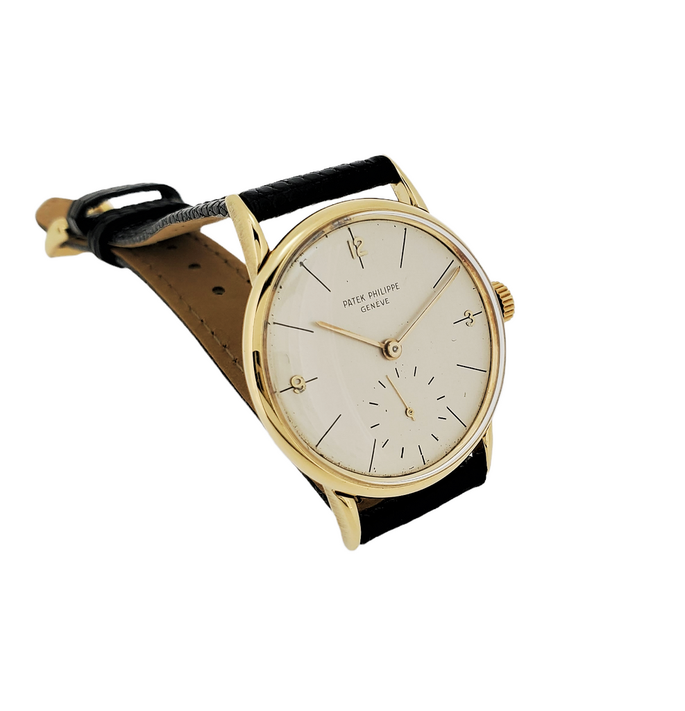 Patek Philippe 2494J Vintage 33mm Calatrava Watch Circa 1952