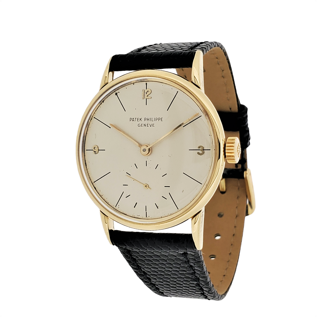 Patek Philippe 2494J Vintage 33mm Calatrava Watch Circa 1952