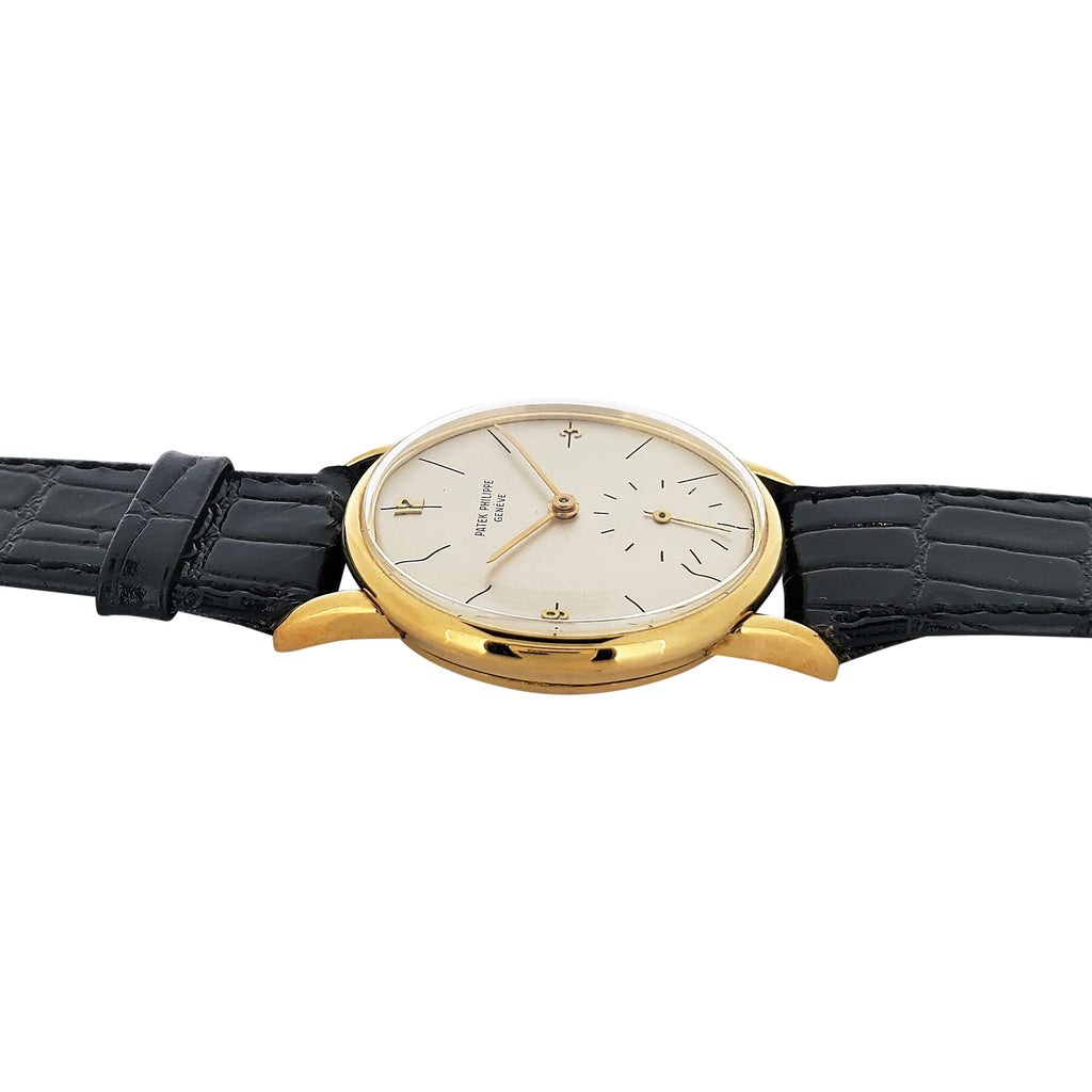 Patek Philippe 2494J Vintage 33mm Calatrava Watch Circa 1952