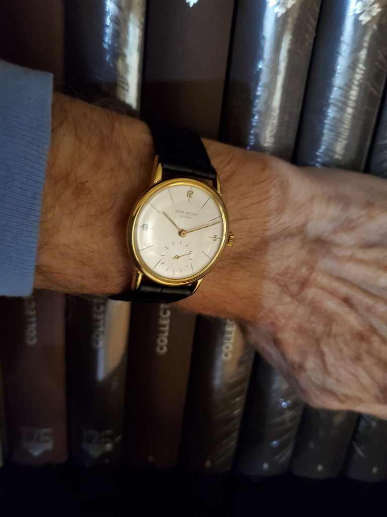 Patek Philippe 2494J Vintage 33mm Calatrava Watch Circa 1954