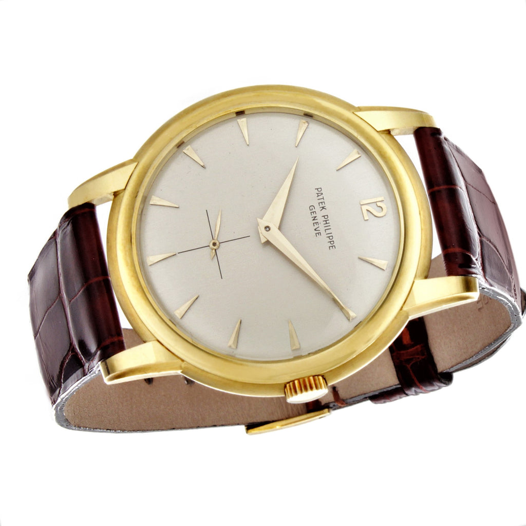 Patek Philippe 2525 Vintage "Disco Volante" Calatrava watch, 1st Series, circa 1954