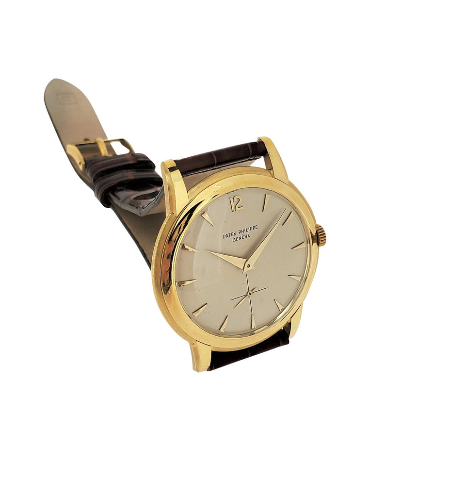 Patek Philippe 2525 Vintage "Disco Volante" Calatrava watch, 1st Series, circa 1954