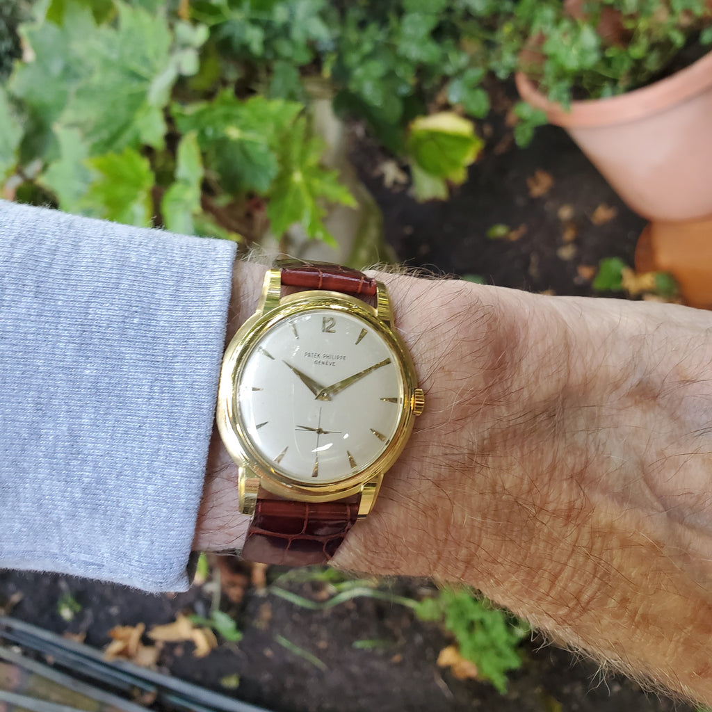 Patek Philippe 2526J 1st Series Automatic Calatrava Watch Circa 1954