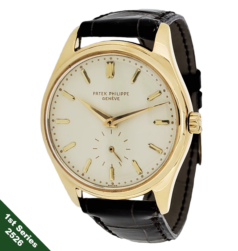 Patek Philippe 2526J Vintage 1st Series Automatic Calatrava Watch Super Mint. Circa 1954