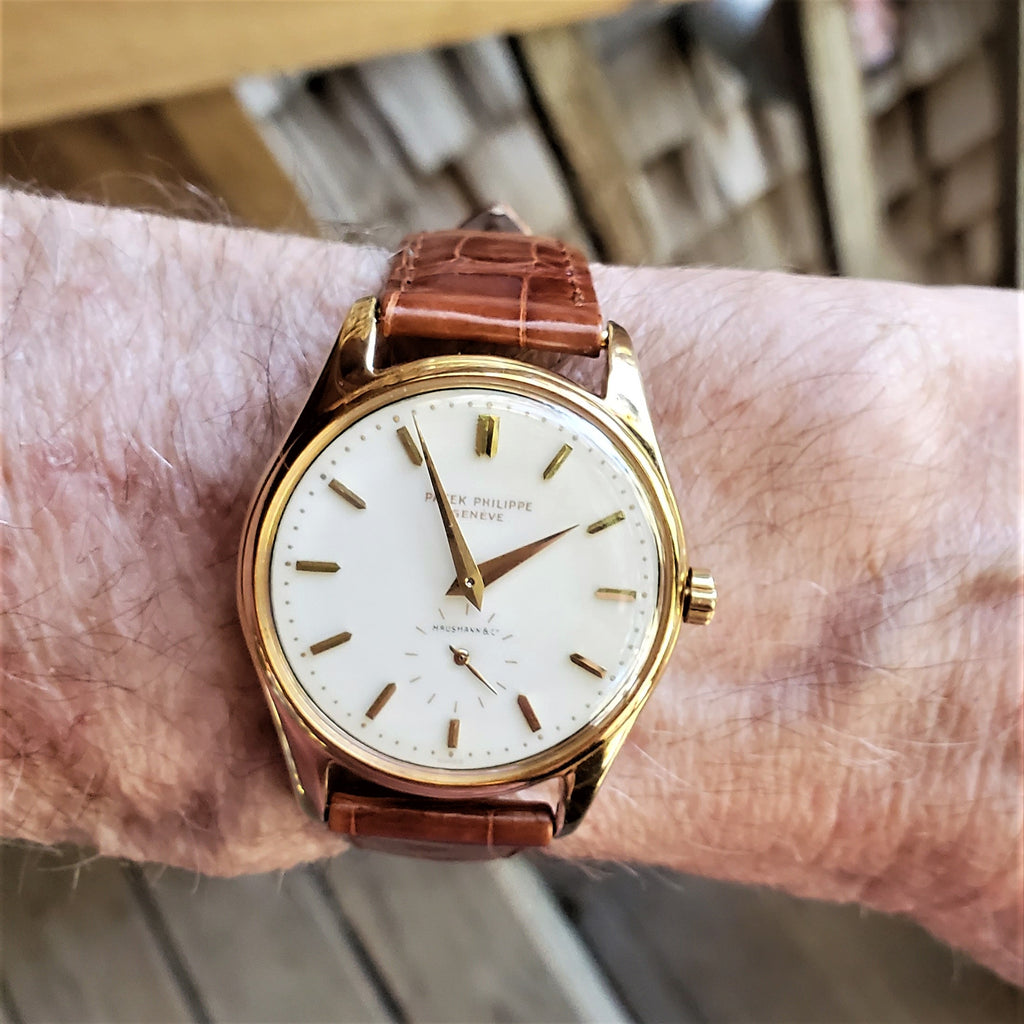 Patek Philippe 2526J Vintage Hausmann Automatic Calatrava Watch circa 1954-5