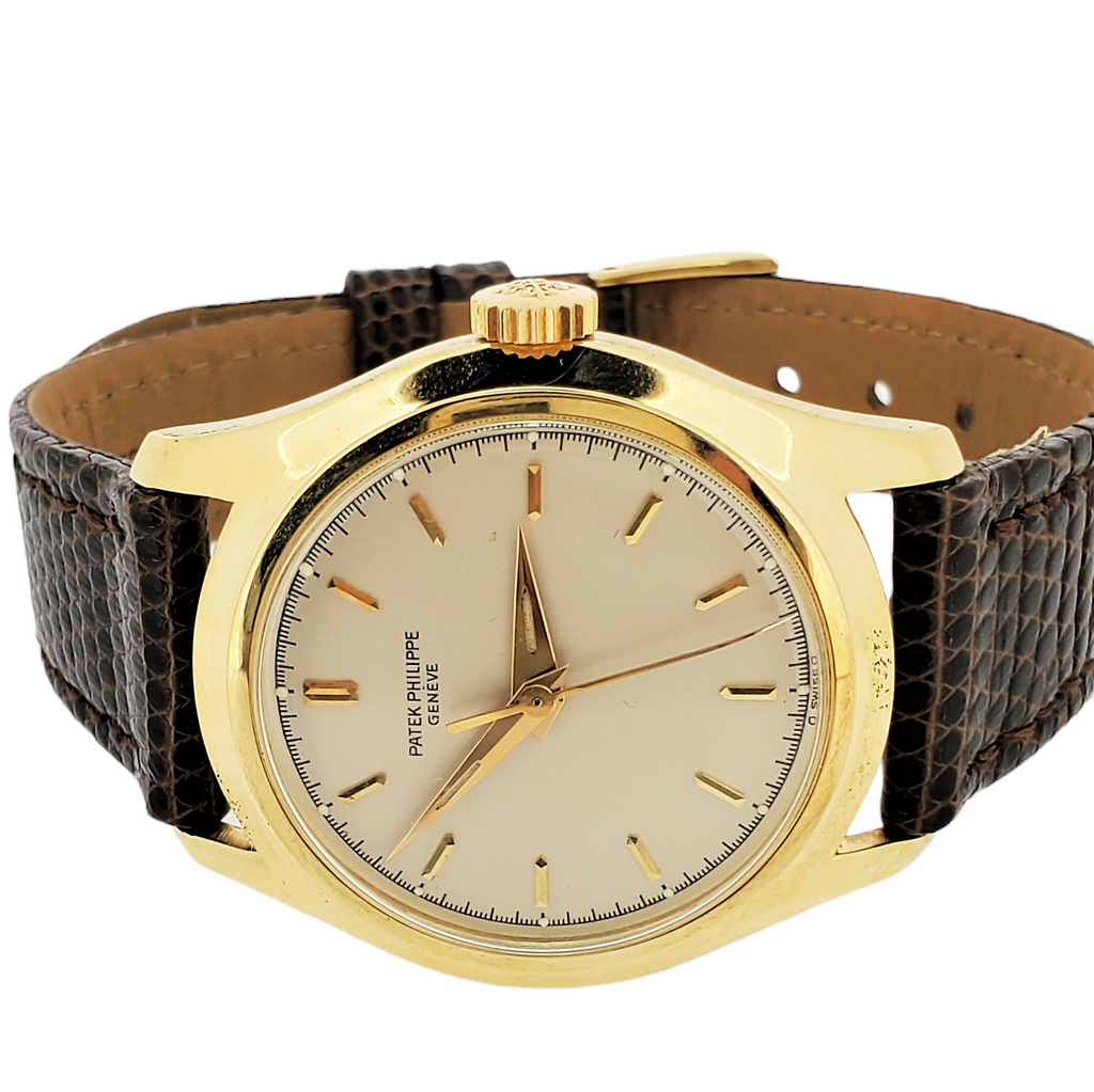 Patek Philippe 2533J Vintage Calatrava, Screw down Back center sweep sweep; Circa 1955