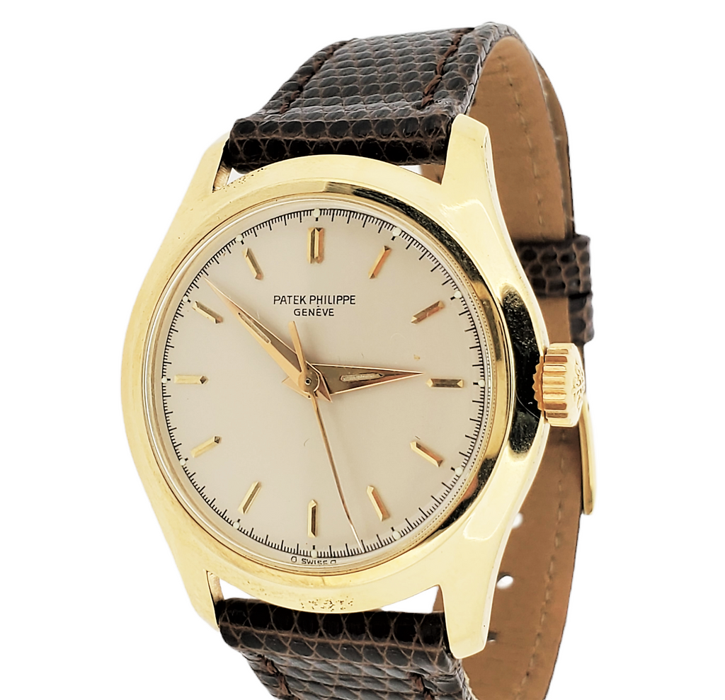 Patek Philippe 2533J Vintage Calatrava, Screw down Back center sweep sweep; Circa 1955