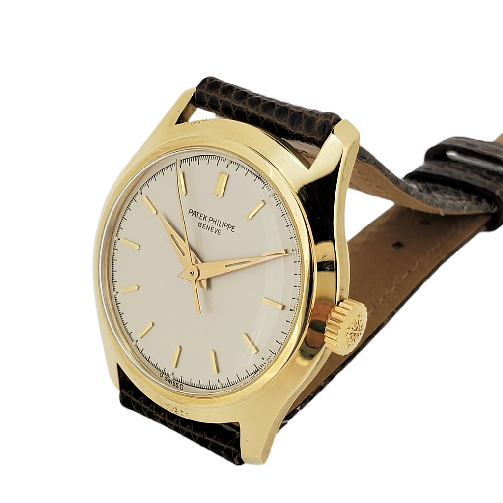 Patek Philippe 2533J Vintage Calatrava, Screw down Back center sweep sweep; Circa 1955