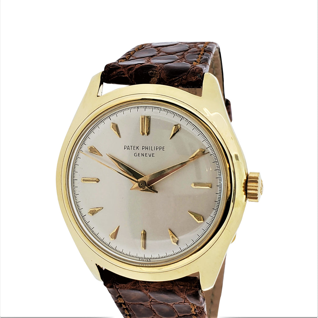 Patek Philippe 2533J Vintage Calatrava with Screw down Back center sweep sweep; Circa 1954
