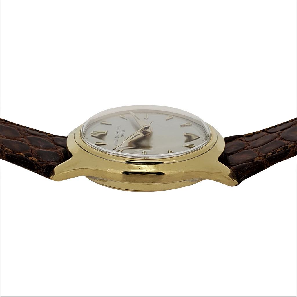 Patek Philippe 2533J Vintage Calatrava with Screw down Back center sweep sweep; Circa 1954