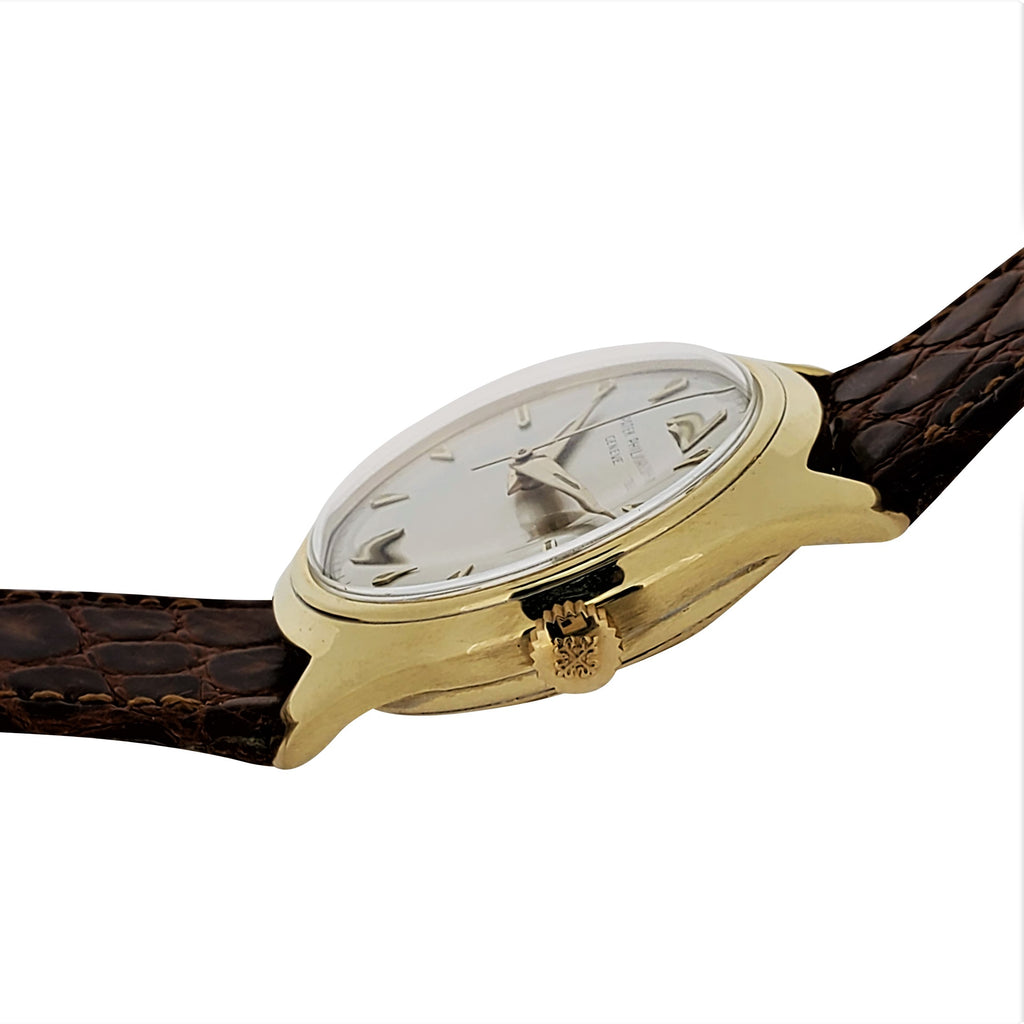 Patek Philippe 2533J Vintage Calatrava with Screw down Back center sweep sweep; Circa 1954