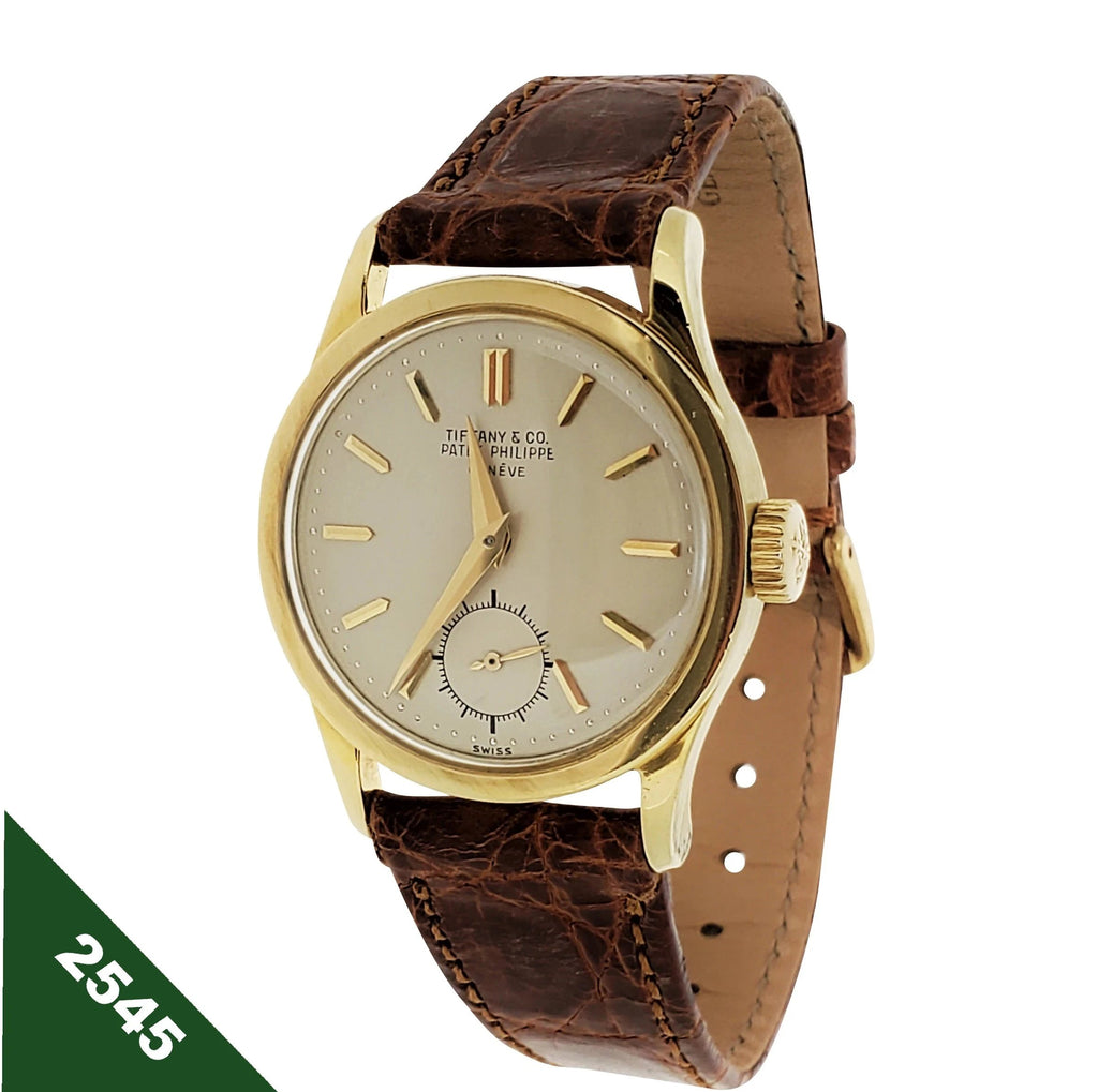 Patek Philippe 2545J Tiffany & Co. Water Resistant Calatrava, Circa 1956