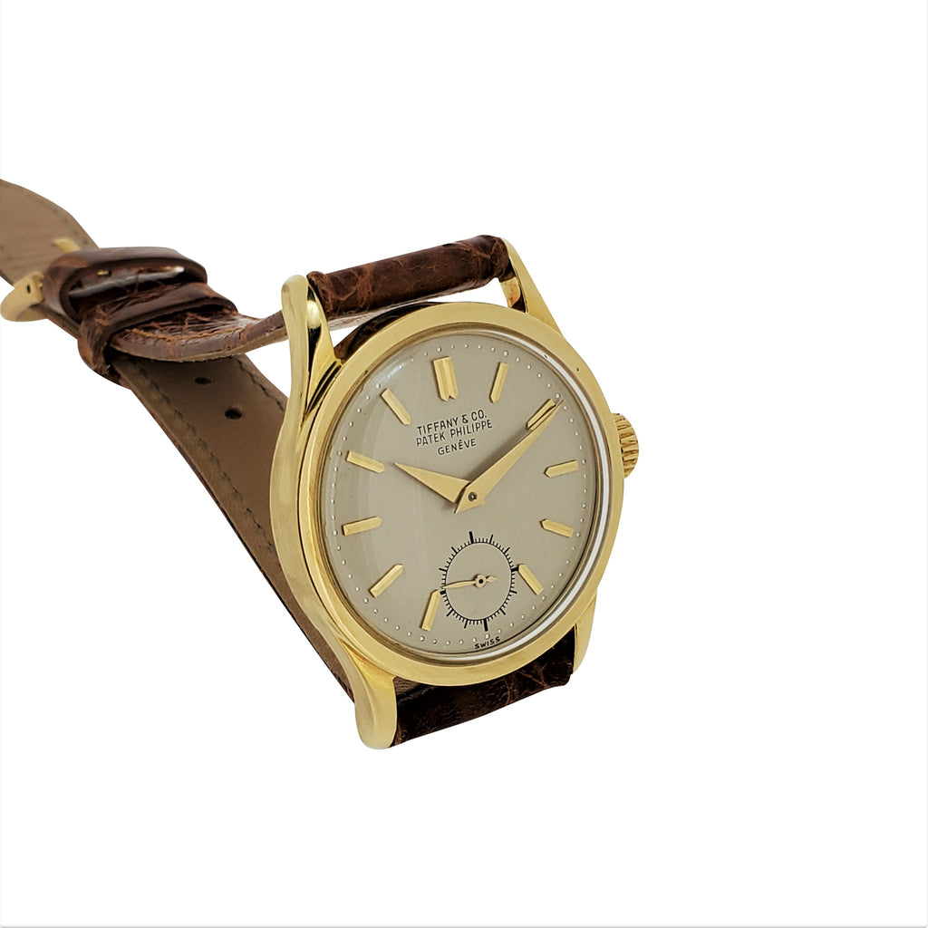 Patek Philippe 2545J Tiffany & Co. Water Resistant Calatrava, Circa 1956