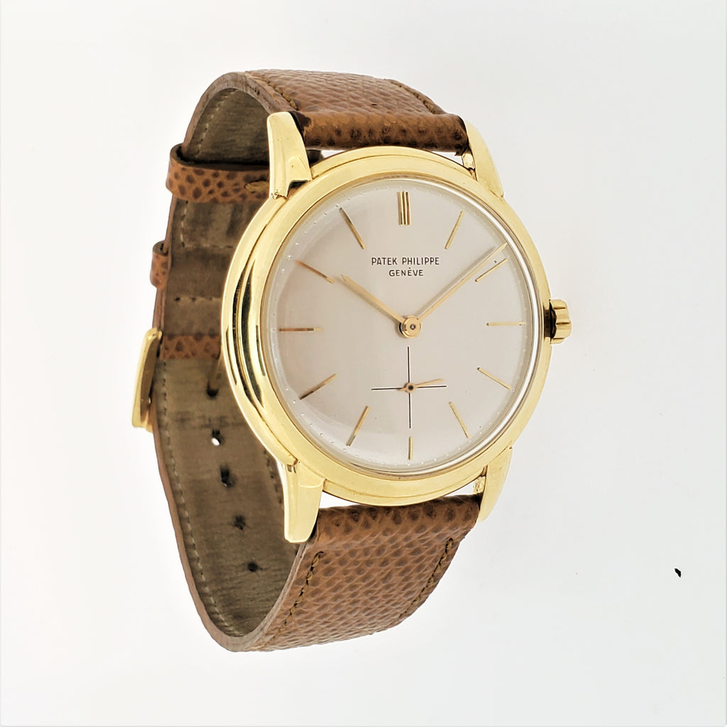 Patek Philippe 2551J Vintage Automatic "Disco Volante" Calatrava Watch circa 1957