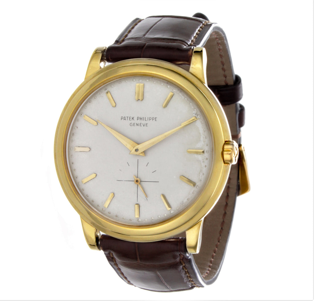 Patek Philippe 2552J Vintage Automatic "Disco Volante" automatic Calatrava 36mm Circa 1956